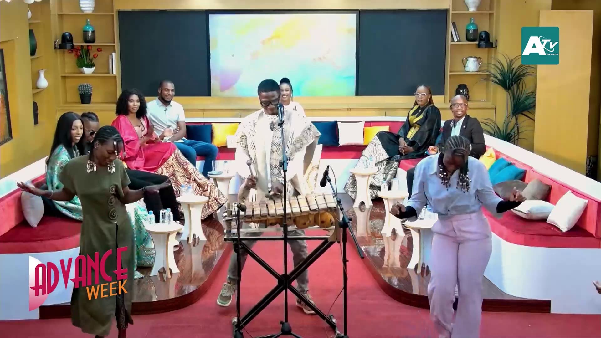 Séquence culturelle au balafon — Advance Week