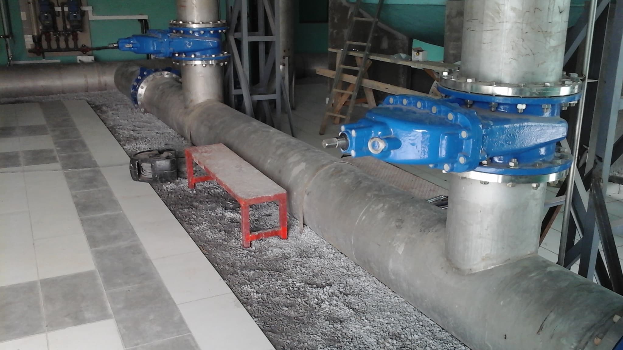 Vannes et collecteurs industriels d'adduction d'eau potable