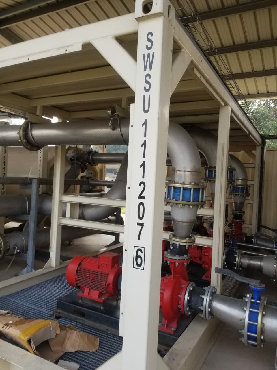 Inspection des équipements d'énergie et de pompage