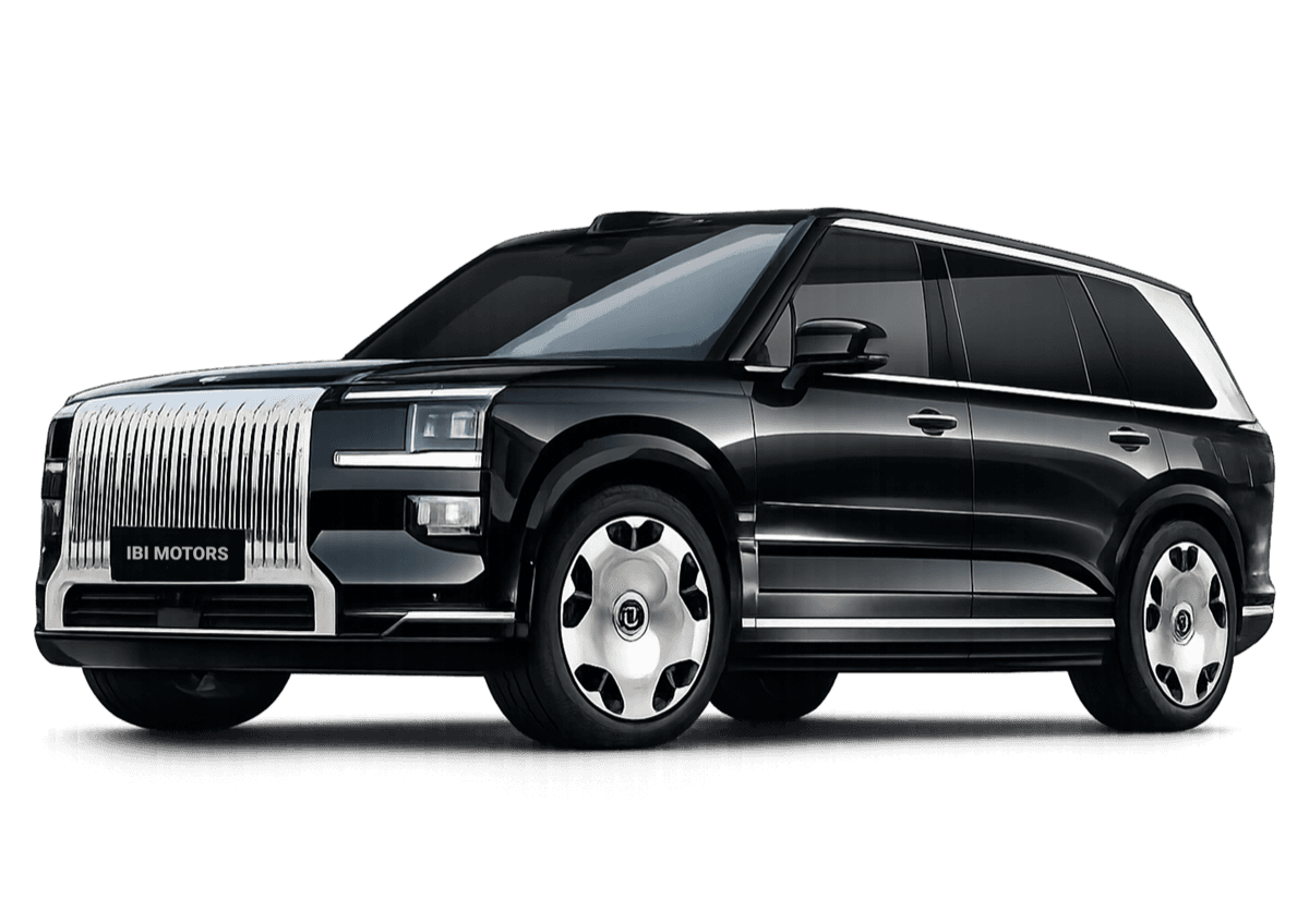 SUV électrique IBI Motors, finition noire