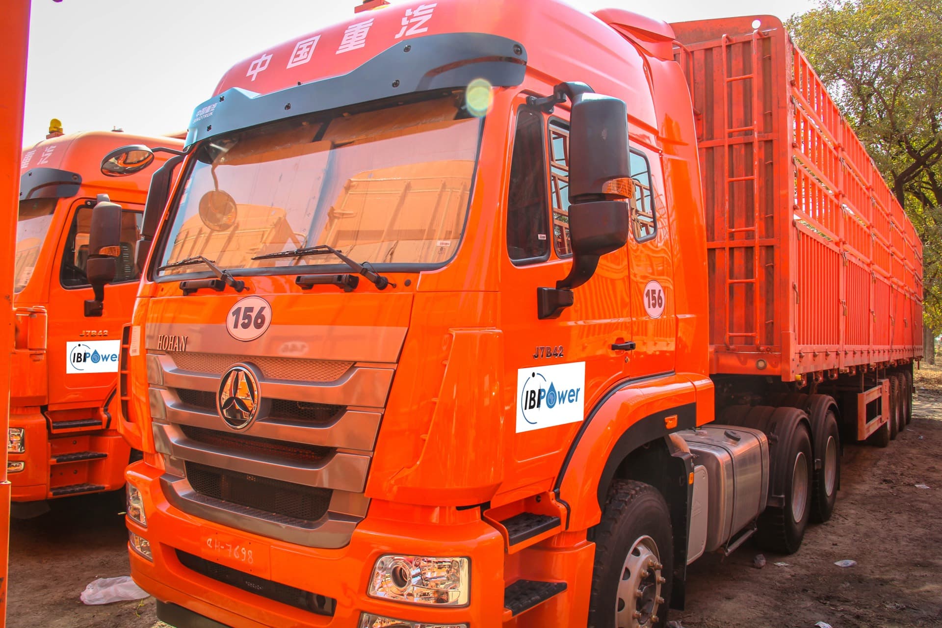 Cabine d'un tracteur routier IBI Power