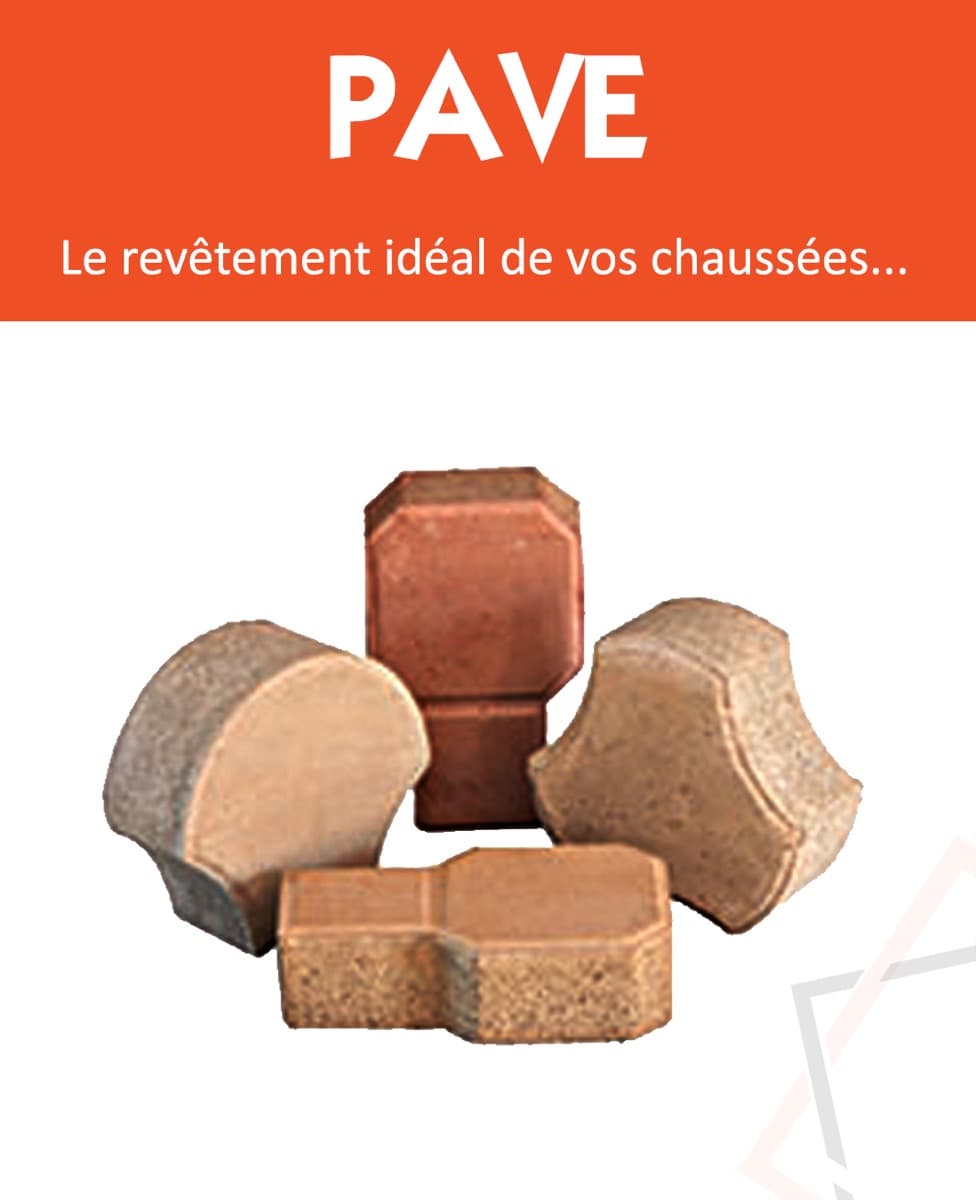 Pavés autobloquants STONES